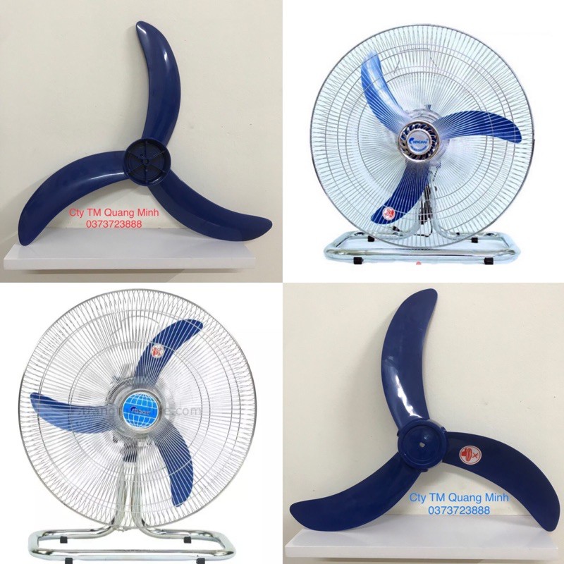 Cánh nhôm quạt Vinawind z/ Chinghai chính hãng loại 450mm, 500mm