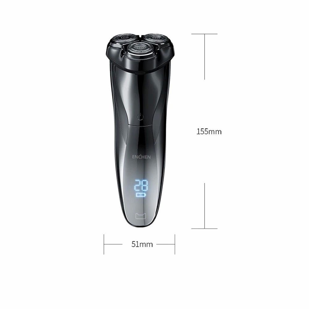 Máy Cạo Râu Xiaomi Youpin Enchen BlackStone 3 Electric Shaver 3D Blackstone3 Chống nước thế hệ 3