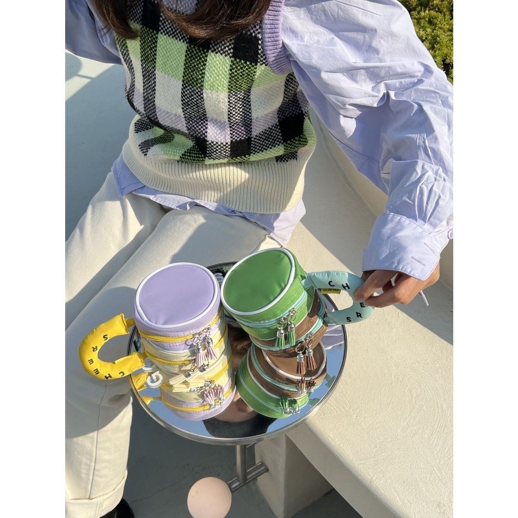 Túi Đựng Mỹ Phẩm Hai Lớp Chống Thấm Nước Sức Chứa Lớn Tiện Lợi Dễ Sử Dụng Dành Cho Nữ