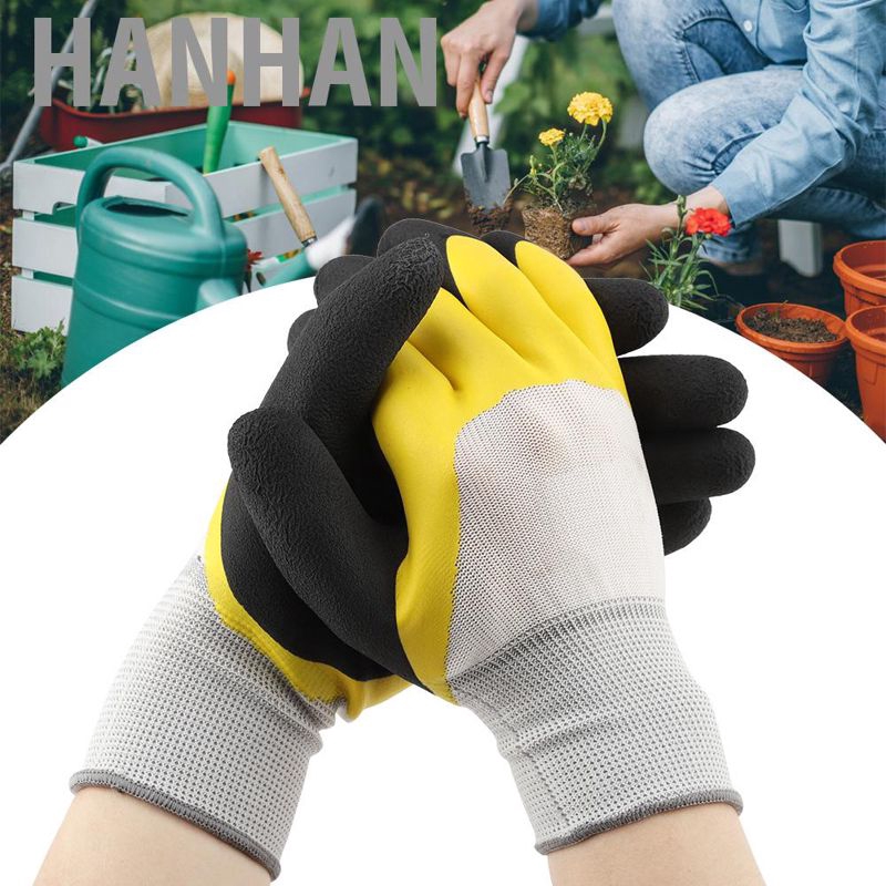 Đôi găng tay làm vườn chống trượt không thấm nước
