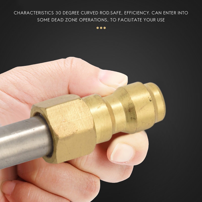 Phụ Kiện Thanh Nối Dài Vòi Phun Nước Áp Suất Cao 14 Inch 1 / 4 Inch Cho Lance / Wand