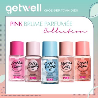 XỊT THƠM PINK VICTORIA'S SECRET MIST 75ML WARM & COZY | FRESH & CLEAN | BEACH FLOWER | URBAN BOUQUET