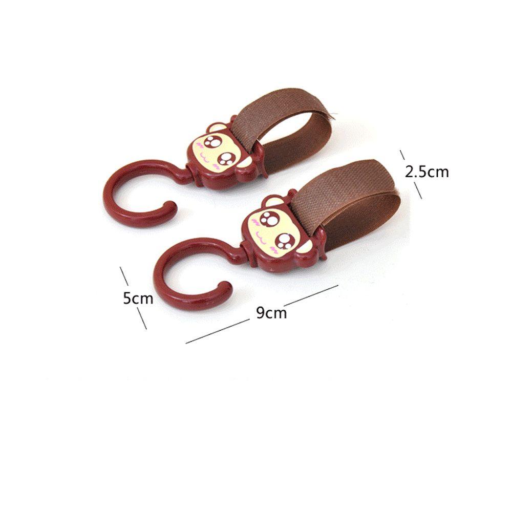 Móc Treo Đồ Gắn Xe Đẩy Em Bé Thiết Kế Dễ Thương Tiện Dụng Mang Theo Du Lịch