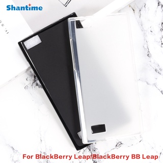 Ốp điện thoại tpu mềm trong suốt họa tiết thời trang cho BlackBerry Leap BB Leap