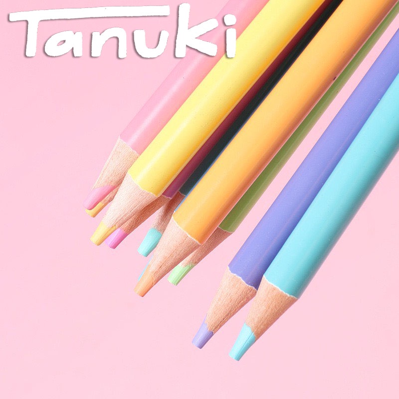 Set chì màu Brutfuner tông pastel/cơ bản 12-80 màu