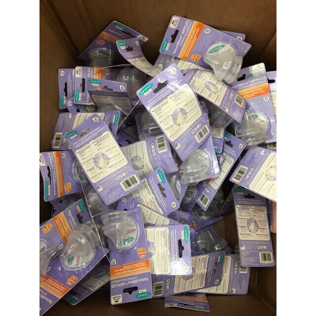 Set 2 Núm ty thay Bình sữa LANSHINOH