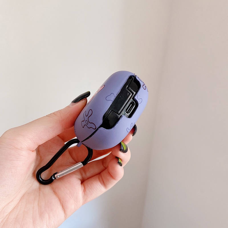 Vỏ bảo vệ hộp sạc tai nghe Samsung Galaxy Buds Live / Buds Pro / Buds2 mềm họa tiết hoạt hình cá tính