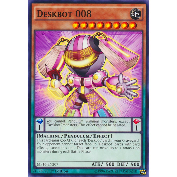Yugioh Deck Deskbot