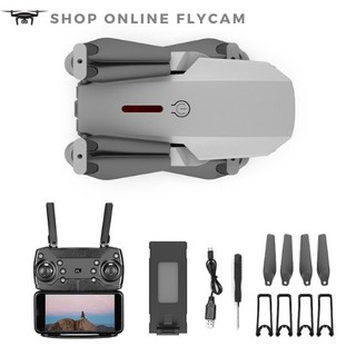 Flycam E88 pin 1800mAh, máy bay điều khiển từ xa camera 4k