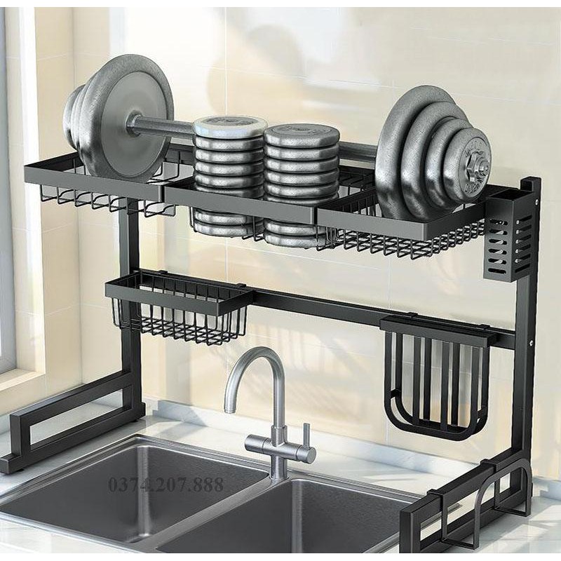 Kệ Chén Đa Năng KN 11-Giá Để Bát Đũa Bằng Thép chống rỉ cao cấp