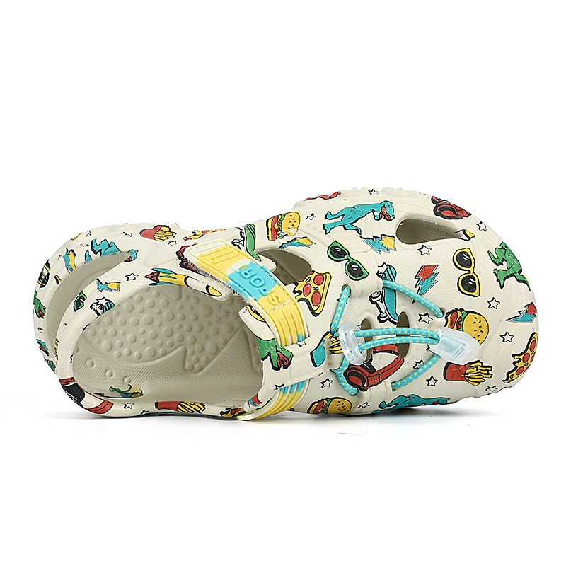 Dép Sandal Hình Cá Mập Đế Mềm Chống Trượt Cho Bé s57is5