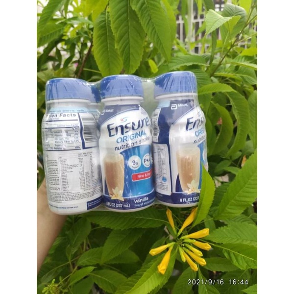 [Mã 252FMCGSALE giảm 8% đơn 500K] Lốc 6 chai sữa ensure 237ml/chai ( date mới )