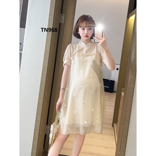 Đầm cách tân bầu nhập khẩu cao cấp [ĐẦM BẦU HÀN QUỐC]