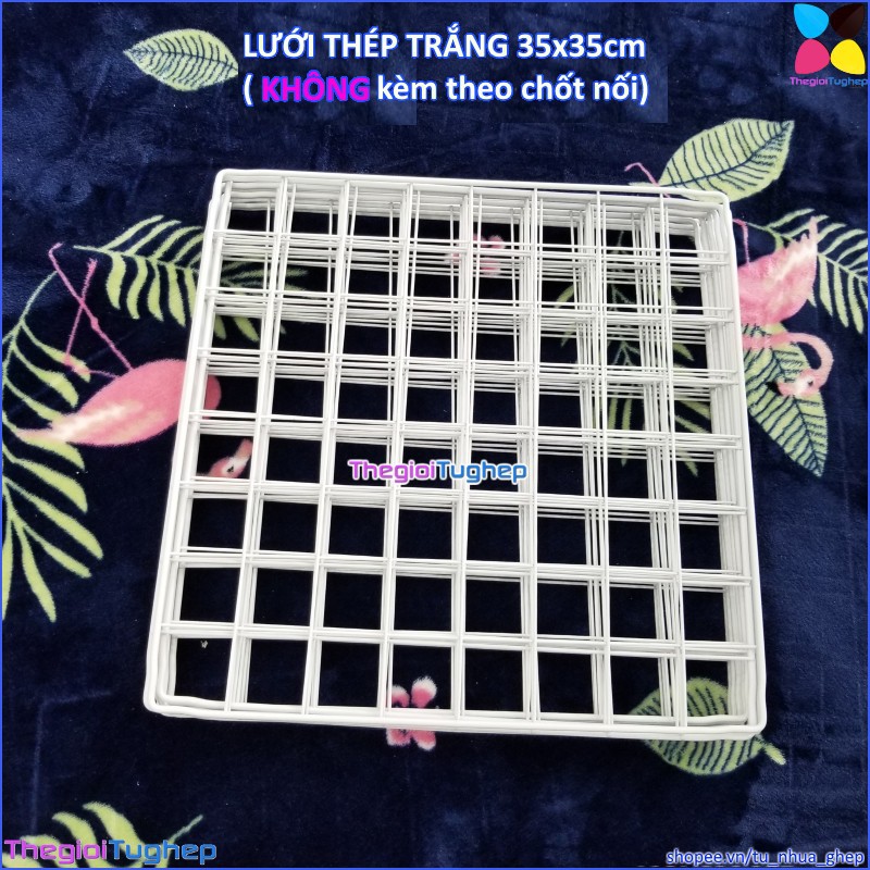 bán chạy nhất Lưới sắt thép lắp ghép đa năng 35x35 cm (KTẶNG KÈM CHỐT NỐI) siêu tiện ích