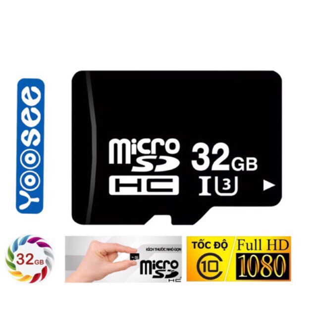Thẻ Nhớ MicroSD/TF - Tặng Đầu Đọc Thẻ Nhớ