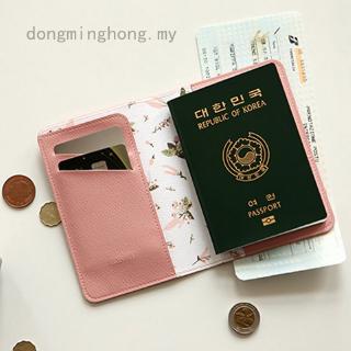 Vỏ Bọc Hộ Chiếu In Hình Động Vật Và Cây Cối