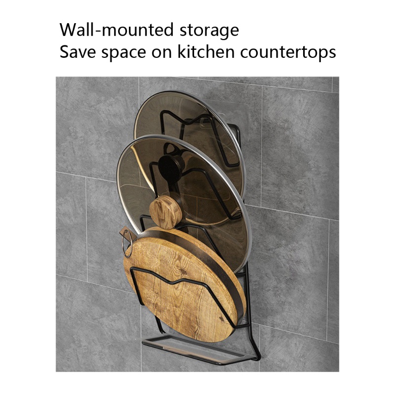 Giá Đỡ Nắp Nồi / Thớt Đa Năng Tiện Dụng Cho Nhà Bếp