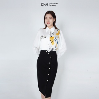 Sơ mi NT kèm dây ngọc CChat Clothes