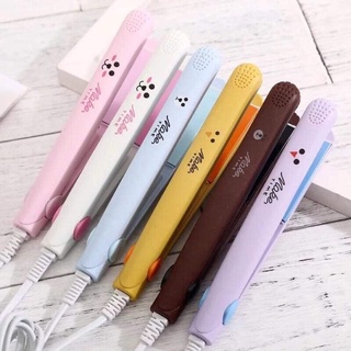 (MIỄN SHIP) (TẶNG BỘ LÀM TÓC 4 MÓN)  Máy Duỗi Tóc Hình Thú Dễ Thương - Máy Duỗi Tóc Mini 2in1.