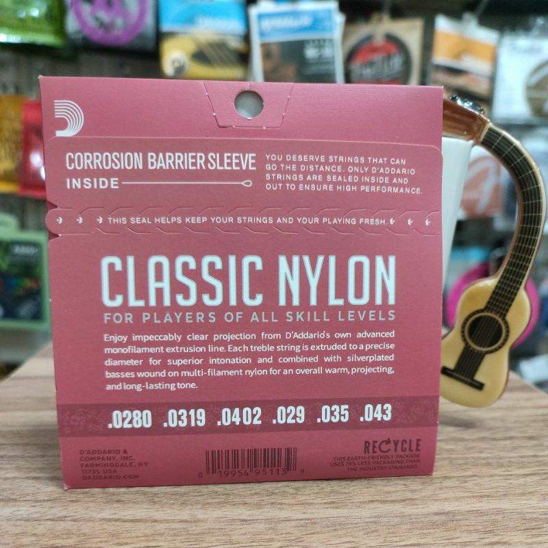 Dây Đàn Guitar Classic D'Addario EJ27N