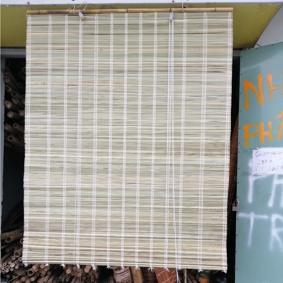 Mành Che Nắng ban công rộng 1,4m,1m50,1m60 cao 2m rèm treo cửa sổ có dây kéo màn trang trí làm decore làm phông chịp