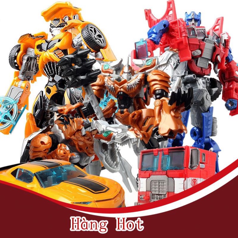 Đồ chơi robot Transformers biến hình B 's Optimus Prime Bumblebee grimlock Slam Dunk