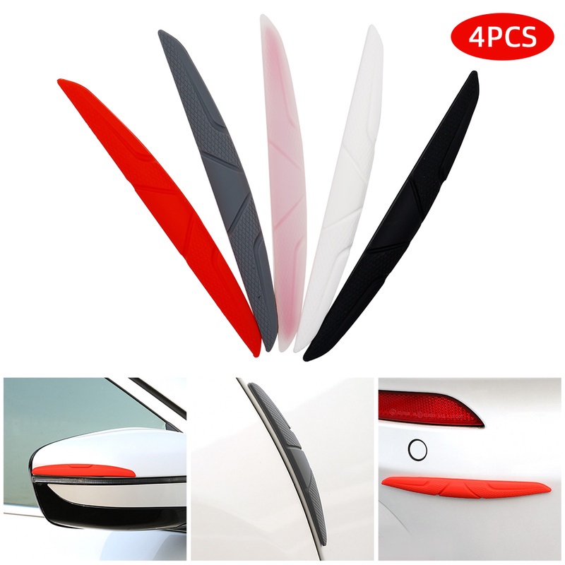 Dải Dán Bảo Vệ Kính Chiếu Hậu Xe Hơi Bằng Gel Silica Chống Va Chạm Tự Dính Dày Dặn