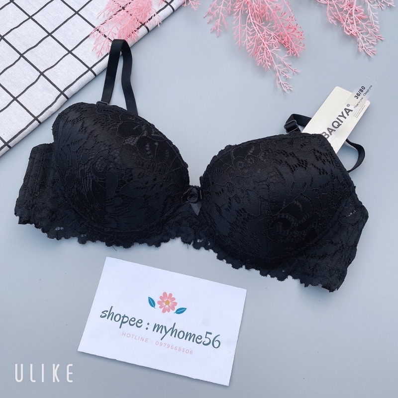 Áo ngực ko gọng ren mút mỏng B39 hàng baqiya