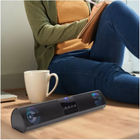 Loa Bluetooth Speaker A2 Dáng Dài 2 Loa Bass Cực Đỉnh Kiểu Dáng Sang Trọng Hỗ Trợ Thẻ Nhớ Đài FM HF23 BOSS SKY