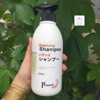 Dầu gội Prosee Balancing As3/Ac13 trị gầu, dầu, bết, rụng tóc 500ml