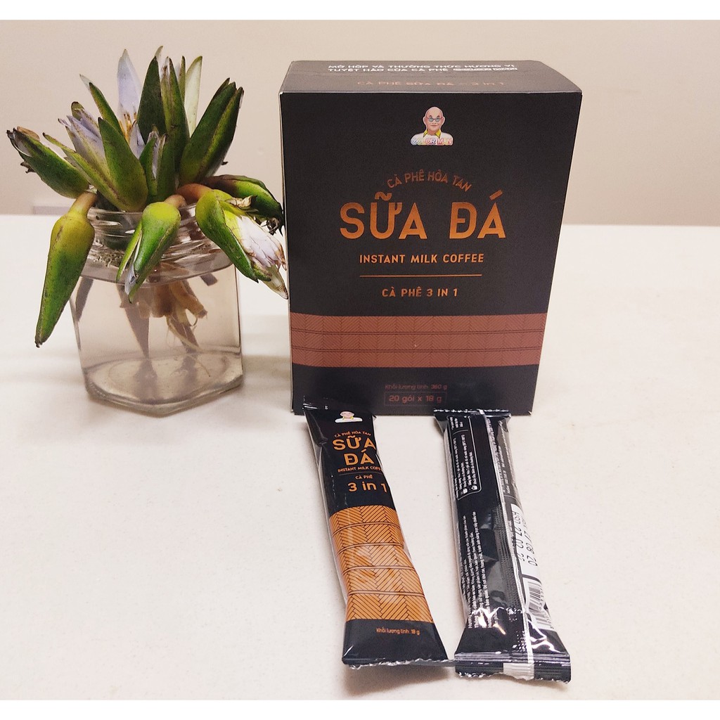 Set 8 hòa tan Color Man gồm trà gừng, cà phê gốc cây khoai môn, sữa dừa, white coffee, sữa đá, đen đá và trà sữa hòa tan | BigBuy360 - bigbuy360.vn