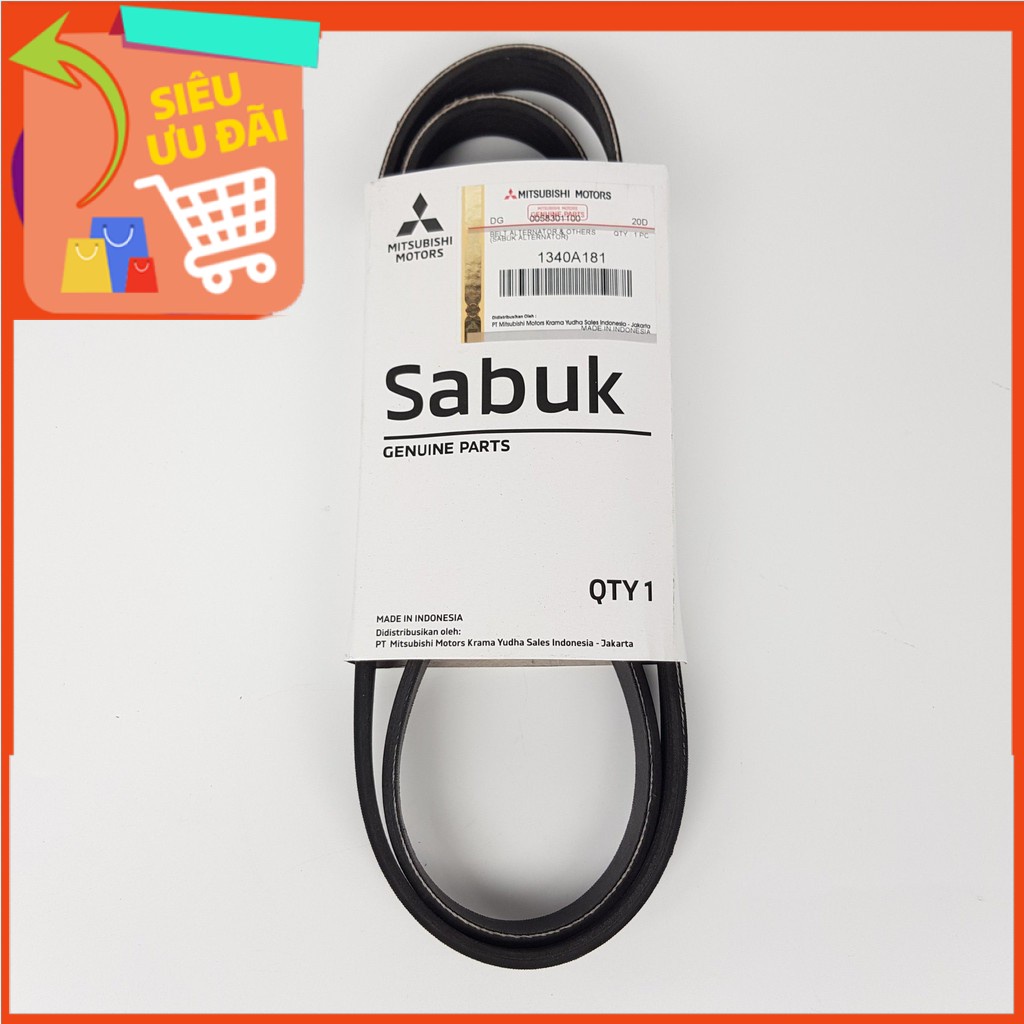 Dây Curoa, dây đai tổng xe Mítsubishi Xpander (5PK1266 - Mã:1340A181)
