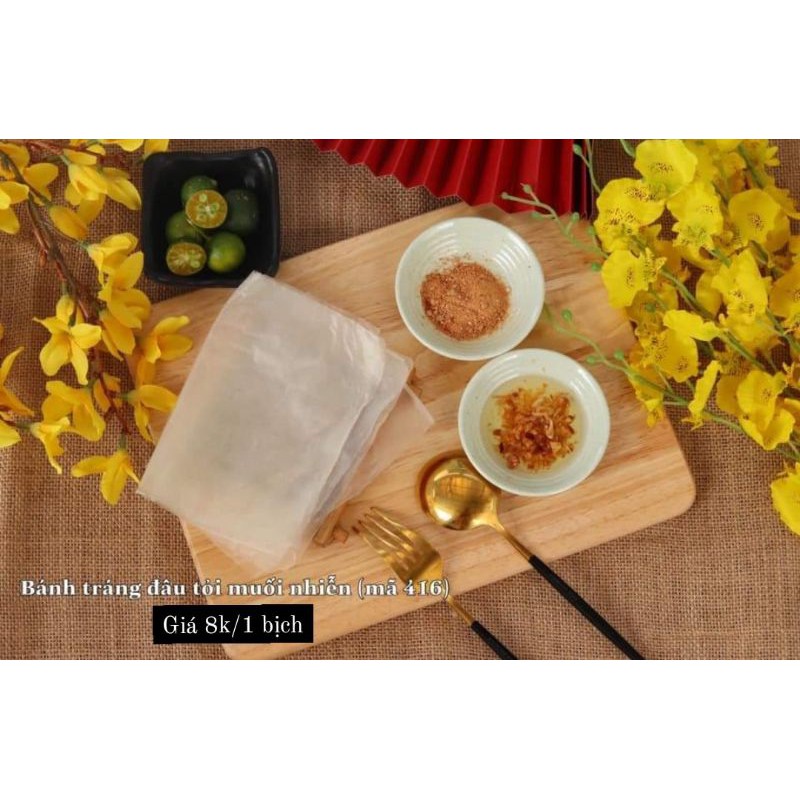 [PRE-ORDER] Bánh tráng dầu tỏi muối