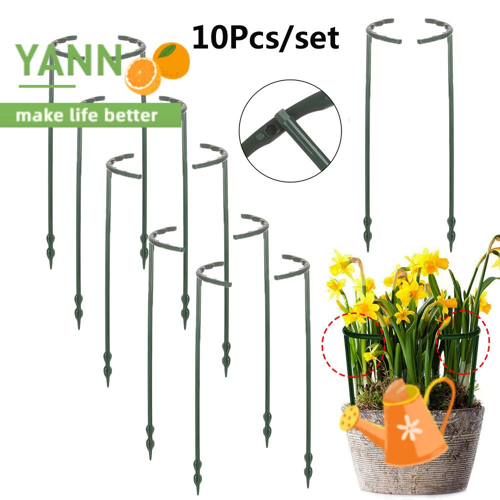 10 Thanh chắn cố định hình chữ U cắm trong chậu hoa có thể tái sử dụng