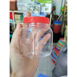 SET 100C LỌ NHỰA SIZE NHỎ ĐỰNG GIA VỊ ( KEO V20 VUÔNG)