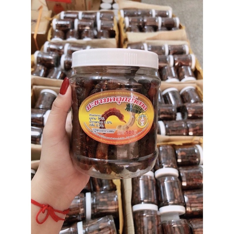 500g Me Lào Muối Ớt Một Nắng - Tặng kèm muối tôm ớt