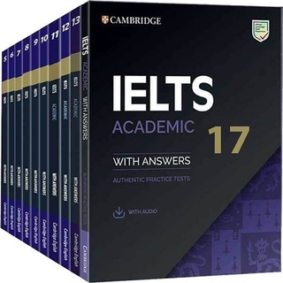 Sách Cambridge IELTS Academic Combo 10 đến 17 - Sách Học IELTS Kèm Audio
