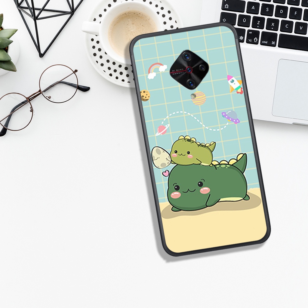 [HOT]ỐP VIVO S1 - S1 PRO , IN HÌNH KHỦNG LONG CHIBI SIÊU DỄ THƯƠNG.