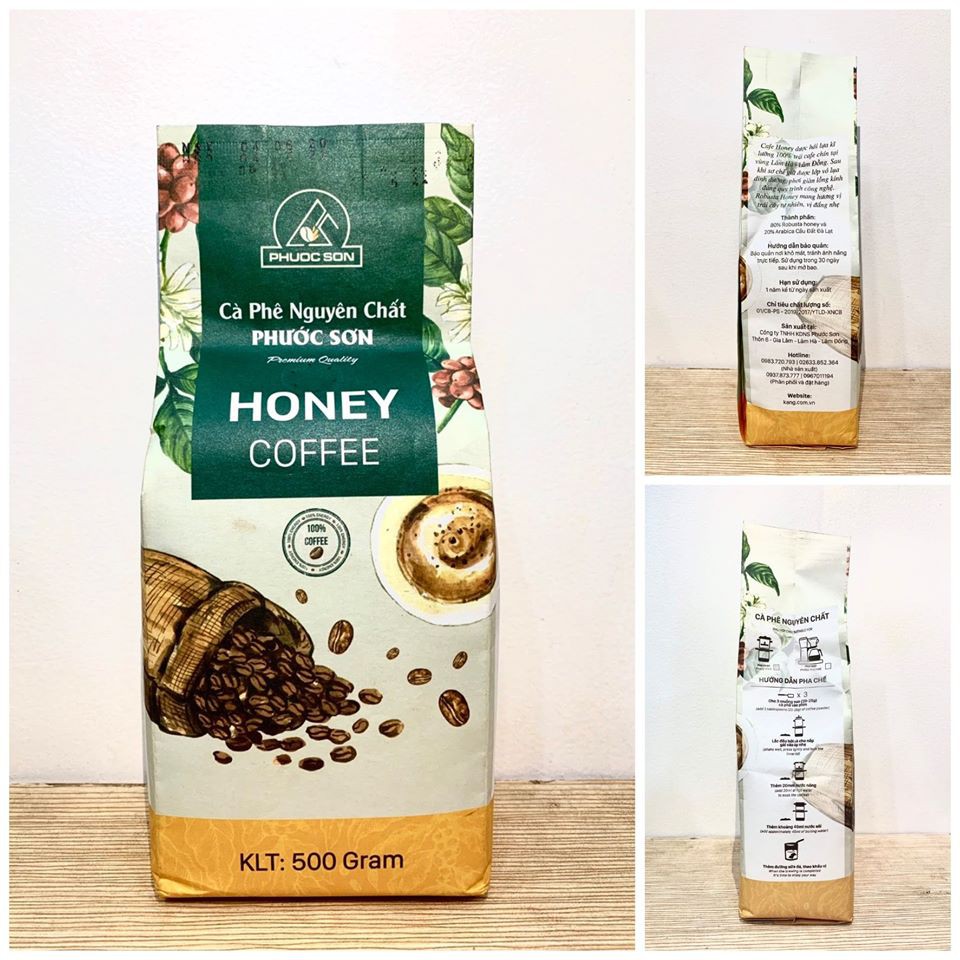 Cà Phê Nguyên Chất Phước Sơn (500g)