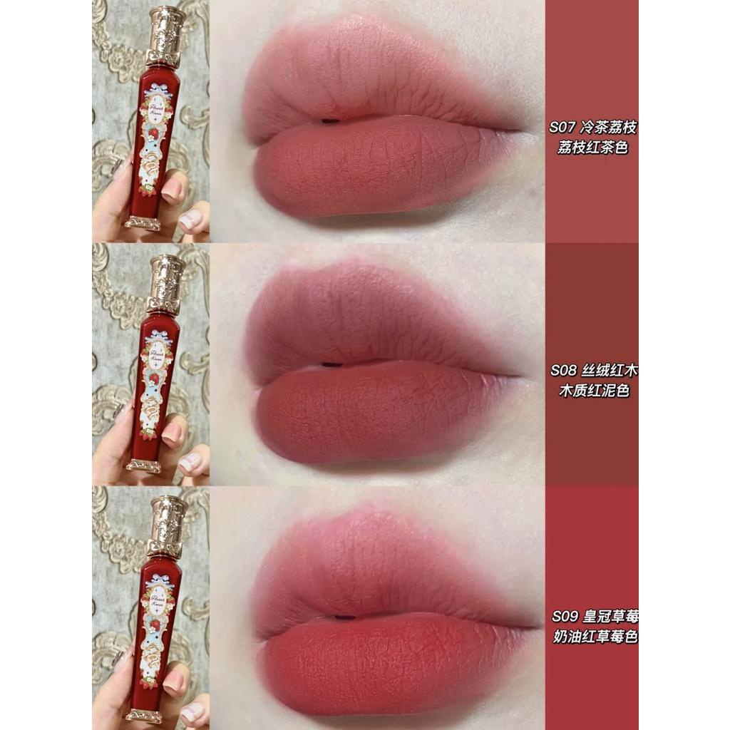 Son kem lì Flower Knows Strawberry Rococo Series