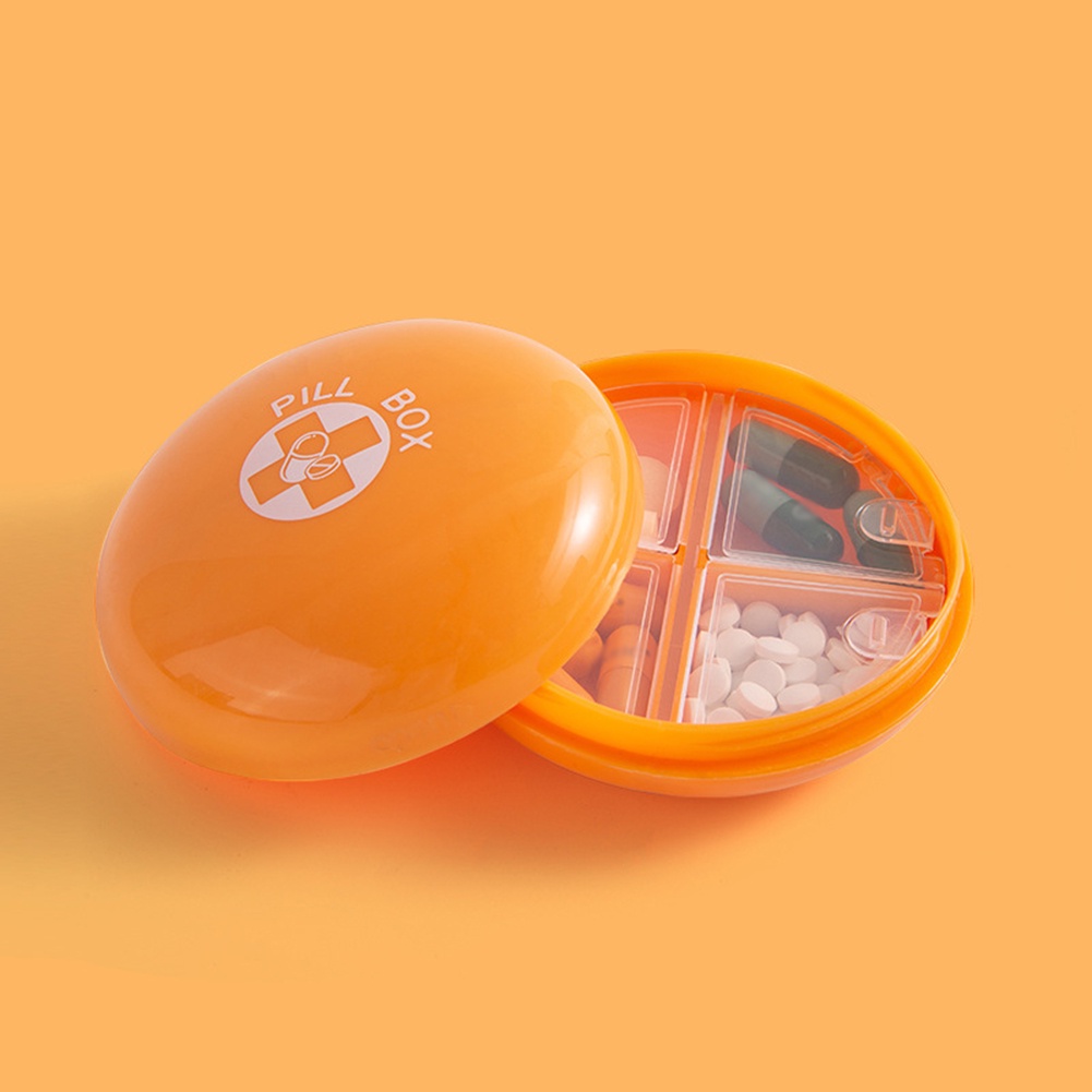 Hộp Đựng Thuốc Mini Bằng Nhựa PP Dễ Thương Tiện Dụng