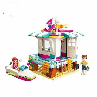 Bộ Đồ Chơi Mô Hình Lego lắp ráp,lắp ghép,xây nhà trên bờ biển cho các bé chủ đề VATALITY BEACH
