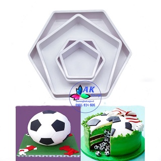 Set 4 khuôn nhựa cutter