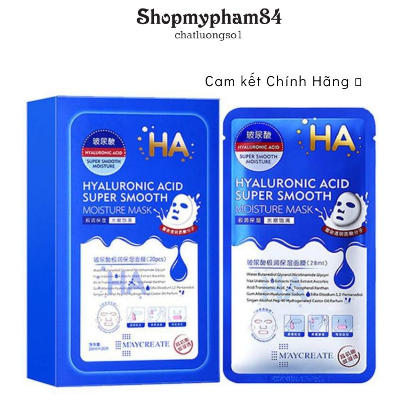 Mặt Nạ HA,mạt nạ Tảo Biên Anna Bella  Dưỡng Trắng Da Chống Lão Hóa Giảm Mụn