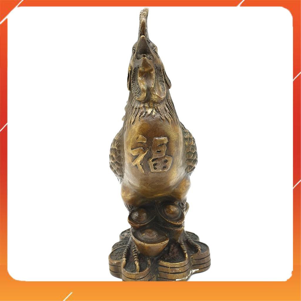 Gà Trống 18Cm Trống Đứng Tiền T.PHONG THỦY