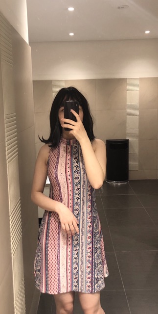 Váy cotton ghi le hàng xk VCTS0121001 | BigBuy360 - bigbuy360.vn