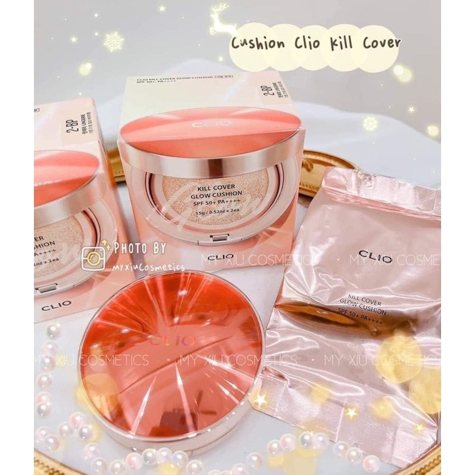 PHẤN NƯỚC CLIO KILL COVER GLOW CUSHION SPF50+ PA+++