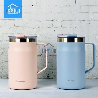 Ly giữ nhiệt lock&lock metro mug 600ml bằng thép không gỉ ca , cốc lhc4282 happy mall