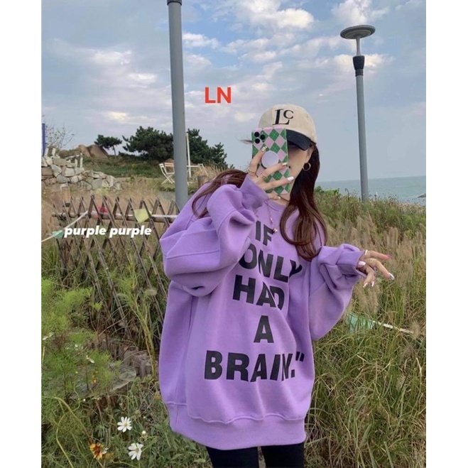 Áo nỉ bo IF ONLY LN11