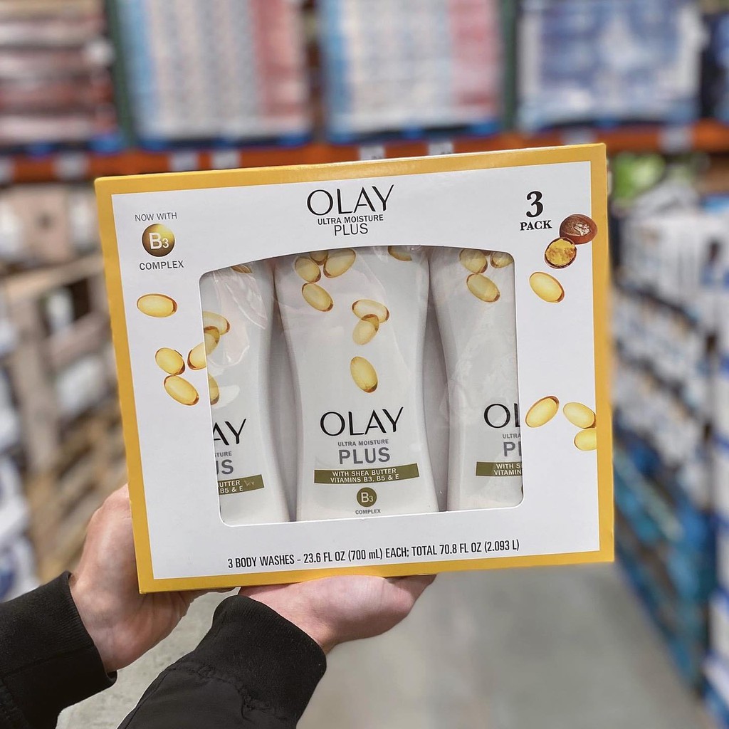 SỮA TẮM OLAY VÀNG OLAY ULTRA MOISTURE PLUS+ 700ML MẪU MỚI NHẤT (CHUẨN USA)